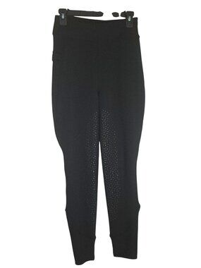 Aubrion Albany Full Seat Riding Tights Black Horseback Riding Womens 6